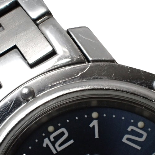 クリッパー CL4210 ステンレススチール SS クオーツ ネイビー シルバー