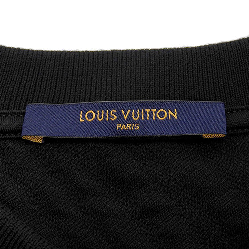 Multi-Signature Quilted Sweatshirt, Size RM222V, Cotton and Nylon, Size M, Apparel, Clothing, Fashion