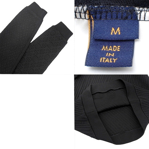 Multi-Signature Quilted Sweatshirt, Size RM222V, Cotton and Nylon, Size M, Apparel, Clothing, Fashion