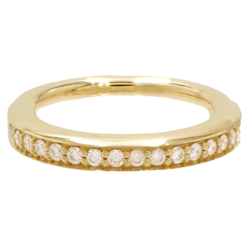 0.36 Tiffany Rock 钻石戒指，72343484（截至 2024 年 10 月），18K 黄金，YG，配饰，珠宝，密镶钻石，尺寸 9 (49)