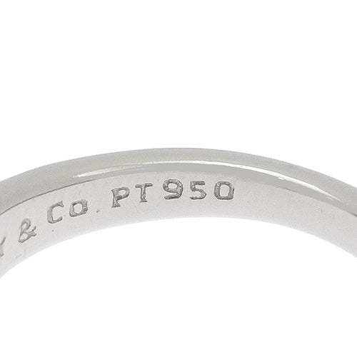 Curved Band Ring, Diamond, Platinum (Pt950), Accessory, Jewelry, 1PD Diamond