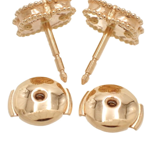 スウィートアルハンブラ ピアス カーネリアン イエローゴールド K18YG アクセサリー ジュエリー