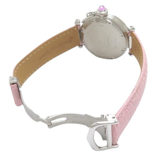 W3109599 パシャC 2007 クリスマス限定 SS/ステンレス レザー 自動巻き ブラック