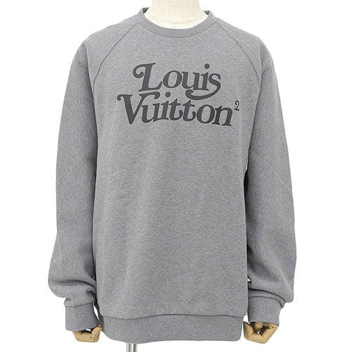 スクエアードLVロゴ スウェット アパレル ファッション 衣類 RM202M LOUIS VUITTON×NIGO XXL コットン