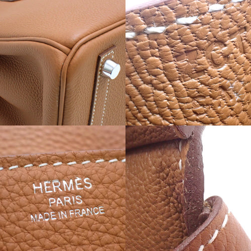 Birkin 25 Togo, Palladium hardware, Gold, Silver hardware, Z stamp.