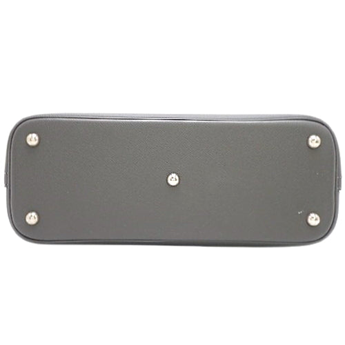 Bollide 31, Epsom calfskin, palladium hardware, graphite, silver hardware, □M stamp.