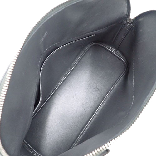 Bollide 31, Epsom calfskin, palladium hardware, graphite, silver hardware, □M stamp.