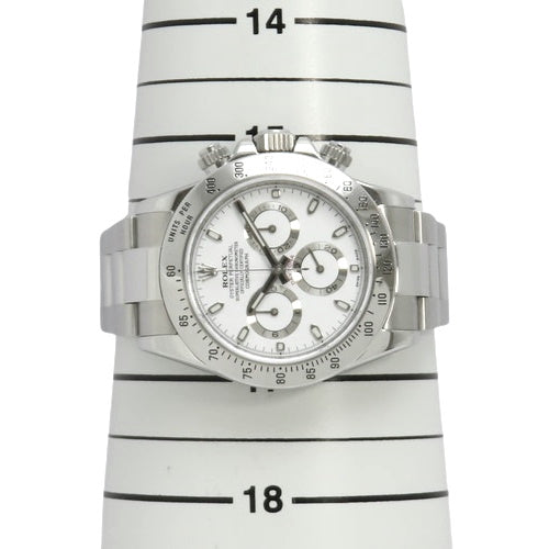 [Warranty included] 116520 Daytona Stainless Steel Automatic Chronograph, Random Number, Purchased in May 2012, White