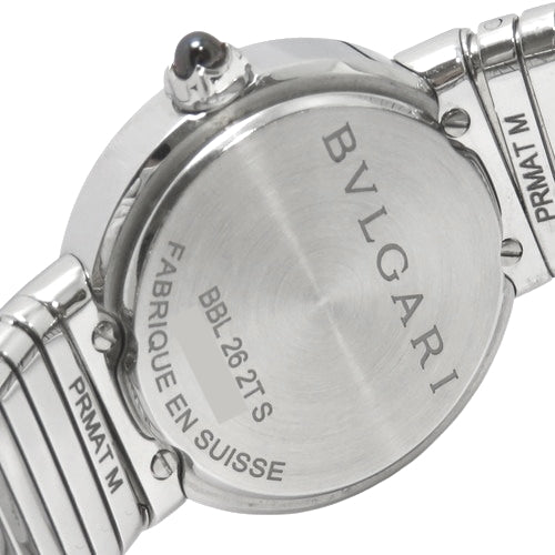Bvlgari Bvlgari Tubogas BBL262TS SS Stainless Steel Quartz Black [Warranty Included]