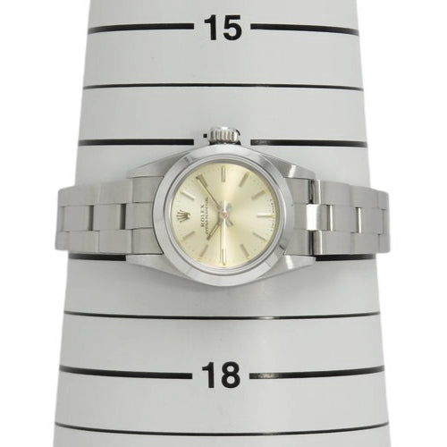 [Warranty included] 67180 Oyster Perpetual SS Stainless Steel R Series (1987-1988) Automatic, Purchased in January 1989, Silver