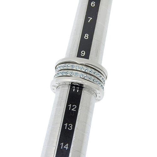 B-zero1 B-zero1 Ring, Blue Topaz, K18 White Gold, WG, B-zero1 Jewelry, Accessory, Size 10 (50)