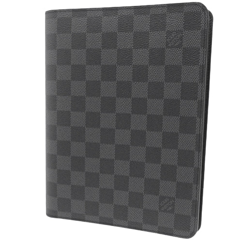 Damier Graphite Agenda Bureau Notebook Cover Document Holder Small Item Damier Graphite Canvas R20974 (Current as of December 2024)