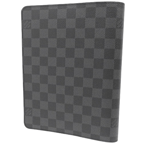 Damier Graphite Agenda Bureau Notebook Cover Document Holder Small Item Damier Graphite Canvas R20974 (Current as of December 2024)