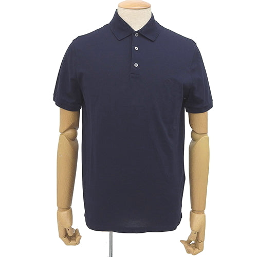 クラシックショートスリーブピケポロ RM222Q アパレル ファッション 衣類 半袖 Tシャツ ポロシャツ M コットン マリーヌ 1A1S8T(2024年12月現在現行品)