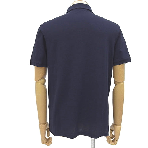 クラシックショートスリーブピケポロ RM222Q アパレル ファッション 衣類 半袖 Tシャツ ポロシャツ M コットン マリーヌ 1A1S8T(2024年12月現在現行品)