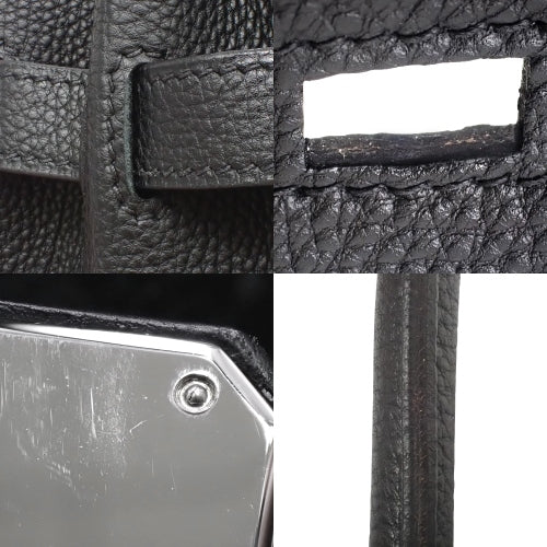 Birkin 30 Togo Tote Bag with Palladium and Silver Hardware and J Stamp