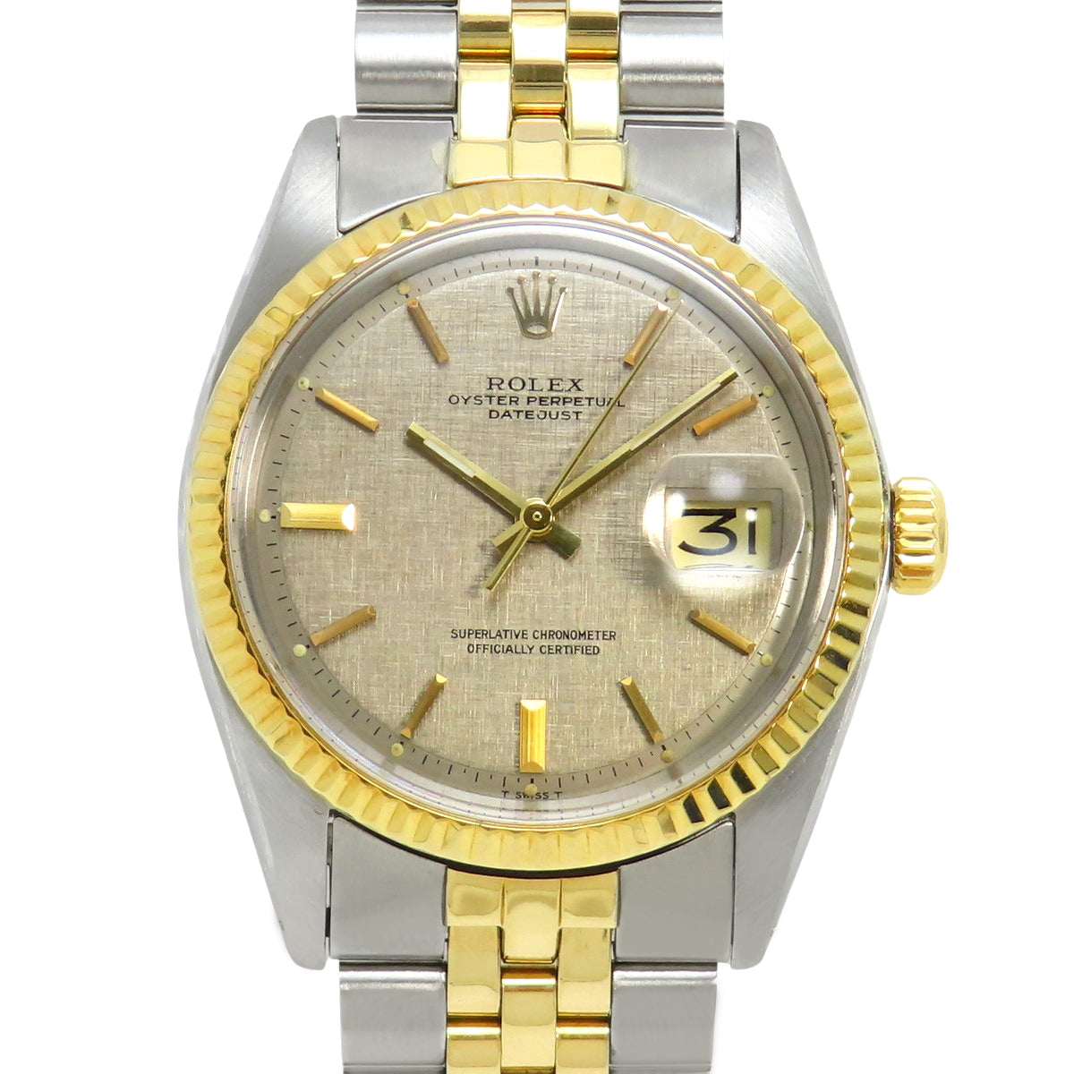 1601/3 Datejust K18 黄金 黄金 自动上链 灰金