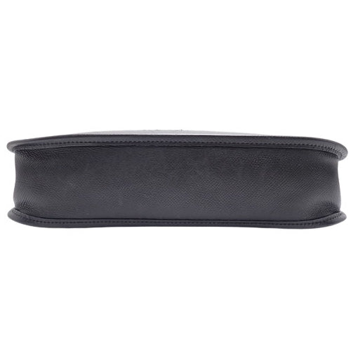 Evelyn 1 PM Epsom leather, palladium hardware, silver hardware, K stamp, shoulder or crossbody bag.