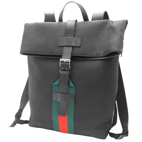 Sherry Line Rucksack/Backpack Shoulder Bag Daypack Web Line Leather Techno Canvas 337075