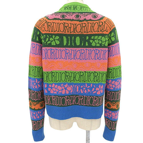 SHAWN STUSSY コラボ ロゴ ニット S クルーネックセーター