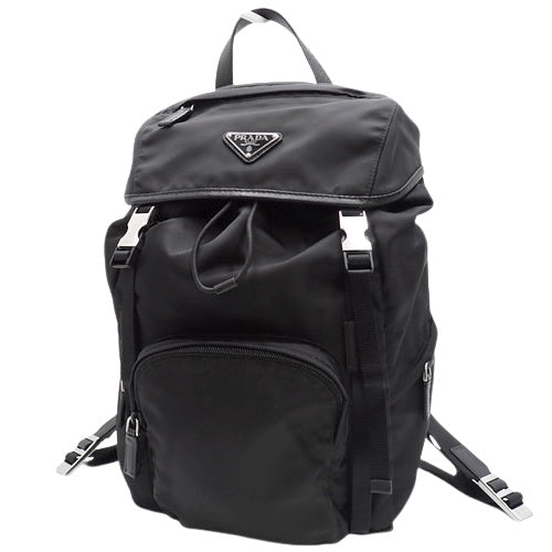Re-Nylon Backpack Shoulder Bag for Everyday Use, Model 1BZ039_RV44_F0002_V_OYO (Current as of December 2024)