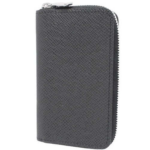 Taiga Zippy Coin Purse, Round Zip Mini Wallet, Card Case, Compact Wallet, Taiga Leather, M30511