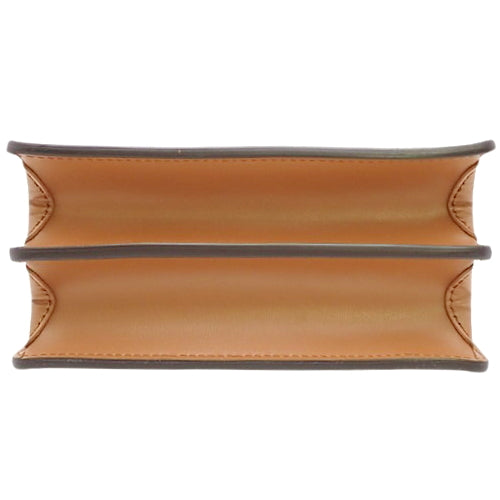Monogram/Monogram Reverse Dauphine MINI, Monogram canvas, Monogram Reverse canvas, Brown, Camel, M45959 (currently in production as of January 2025), shoulder bag, crossbody bag, clutch.