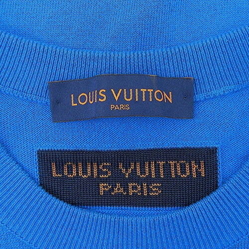 Everyday LV Knit T-Shirt RM212, Short Sleeve, Virgil Abloh, XL, Cotton
