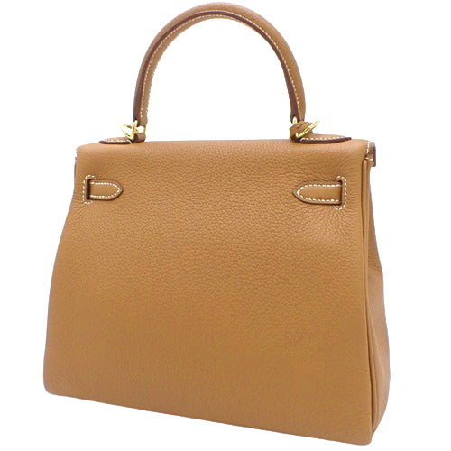 【新品】ケリー 25 (内縫い) トゴ ゴールド ゴールド金具 W刻印