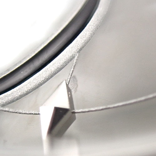 [Warranty included] 8967ST/58/986 Queen of Naples Stainless Steel Crocodile Automatic White