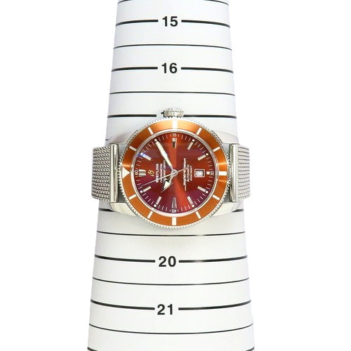 A172Q42OCA Superocean Heritage Stainless Steel SS Automatic Brown