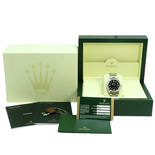 114270 Explorer 1 SS Stainless Steel, G series, Automatic, Black
