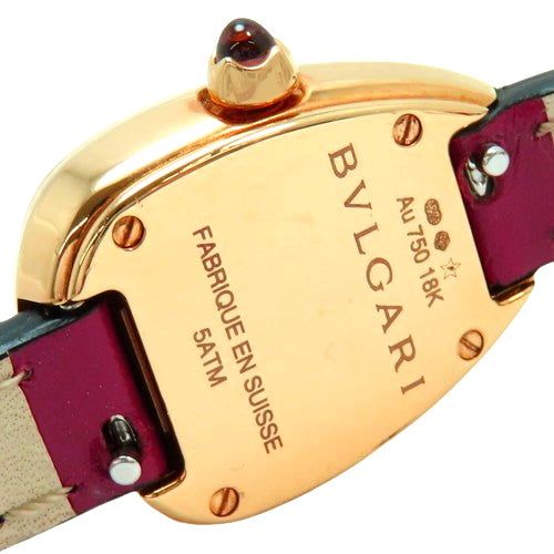[Warranty Included] SPP27WPGDL.102727 Serpenti Double Spiral PG/Leather Quartz White Diamond Bezel