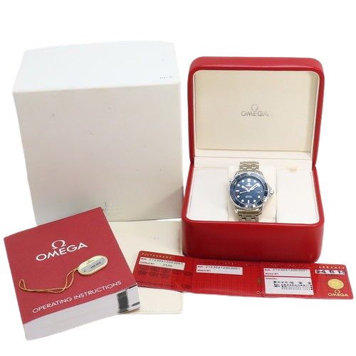 [Warranty included] 212.30.41.20.03.001 Seamaster Diver 300M Stainless Steel Automatic Blue