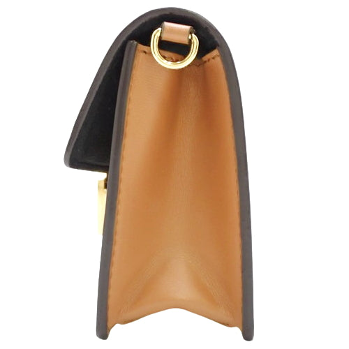 Monogram/Monogram Reverse Portefeuille Dauphine, Monogram canvas, Monogram Reverse canvas, Brown, Camel, M68746 (currently available as of January 2025), 2-way, shoulder bag, crossbody, clutch.