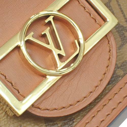 Monogram/Monogram Reverse Portefeuille Dauphine, Monogram canvas, Monogram Reverse canvas, Brown, Camel, M68746 (currently available as of January 2025), 2-way, shoulder bag, crossbody, clutch.