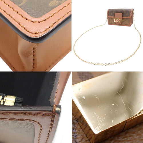 Monogram/Monogram Reverse Portefeuille Dauphine, Monogram canvas, Monogram Reverse canvas, Brown, Camel, M68746 (currently available as of January 2025), 2-way, shoulder bag, crossbody, clutch.