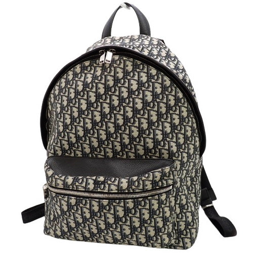 Dior Oblique Jacquard Rider Backpack in Cotton Calfskin Technical Fabric, 1VOBA088YKY_H28E (Current as of December 2024)