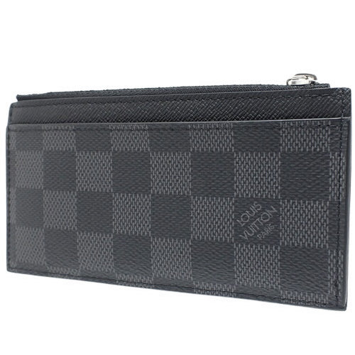 Damier Graphite Coin Card Holder, Card Case, Coin Purse, Small Item, Damier Graphite Canvas N64038 (Current as of December 2024)