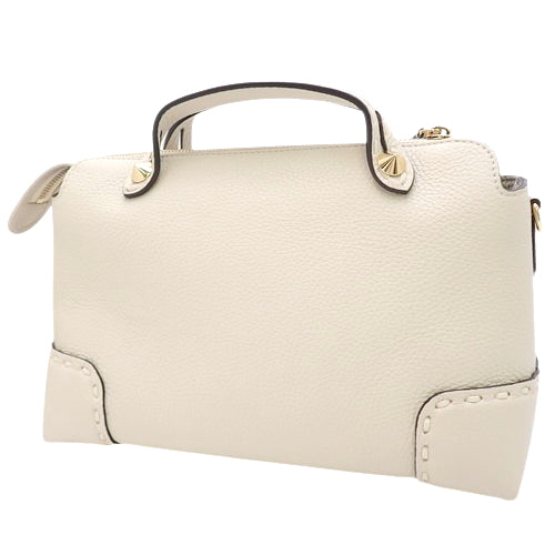 BY THE WAY バイザウェイ セレリア ミディアム レザー アイボリー 8BL146 2WAY ショルダー 肩掛け ミニボストン