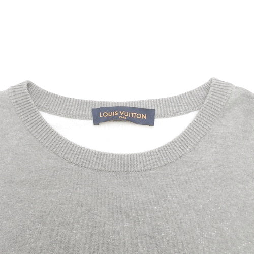 Monogram Gradient Knit RM211Q Apparel Fashion Sweater, Size Small, Cotton