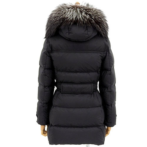 Down jacket size 36 with fur