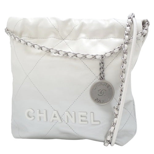 Chanel Matelasse 22 迷你手提包，双向使用，单肩/斜挎，渐变色小牛皮，AS3980
