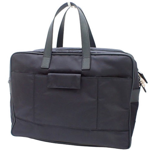 ラップトップバッグ ナイロン サフィアーノレザー TESSUTO+SAFFIANO BLEU 2VE407 2WAY ハンドバッグ 通勤カバン 書類入れ