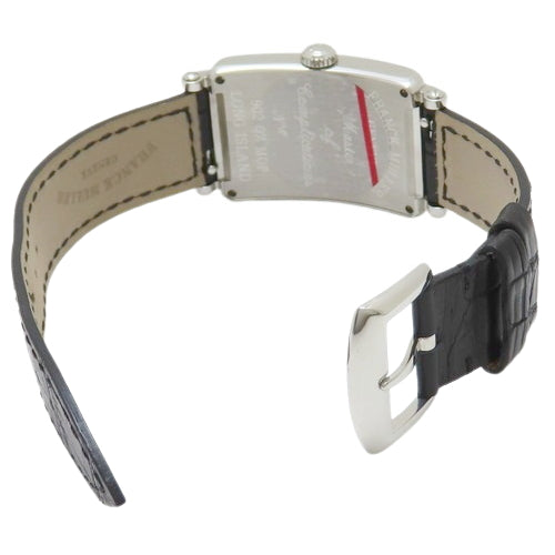 902QZMOP 长岛 SS/鳄鱼纹石英白色贝壳表盘