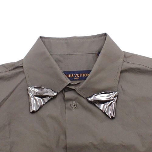 金属领衬衫 RM232 2023 服饰 时尚 小码 棉质