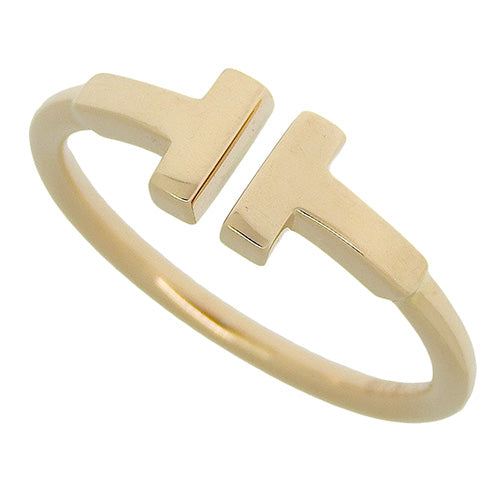 Wire ring in 18K pink gold and PG