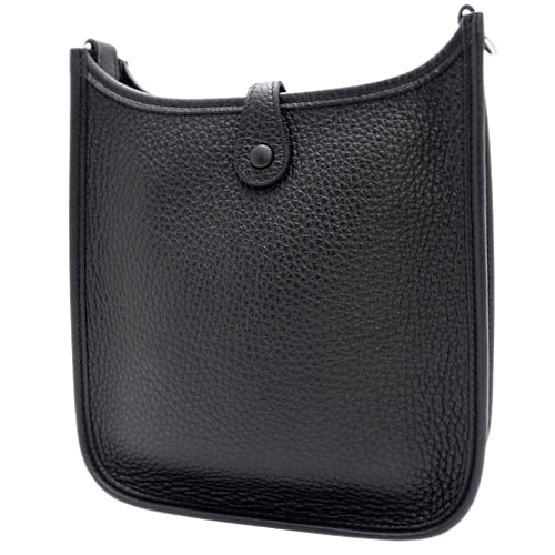 【新品】エヴリン TPM トリヨンクレマンス パラジウム金具 ブラック シルバー金具 W刻印