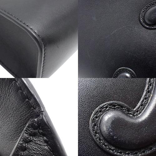 Cuir Triomphe Shoulder Bag, Smooth Calfskin, Black, 198153DU3.38NO, One-Shoulder, Shoulder Bag