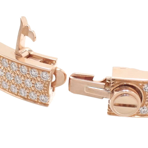 LOVE Bracelet, Classic Model, Pavé Diamond, Pink Gold (K18PG), Jewelry, Love Bracelet